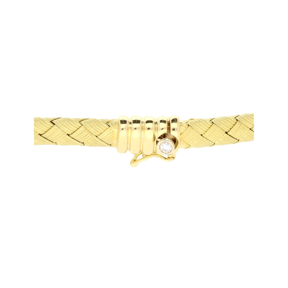 18ct Yellow Gold Diamond Collarette - 0.53ct