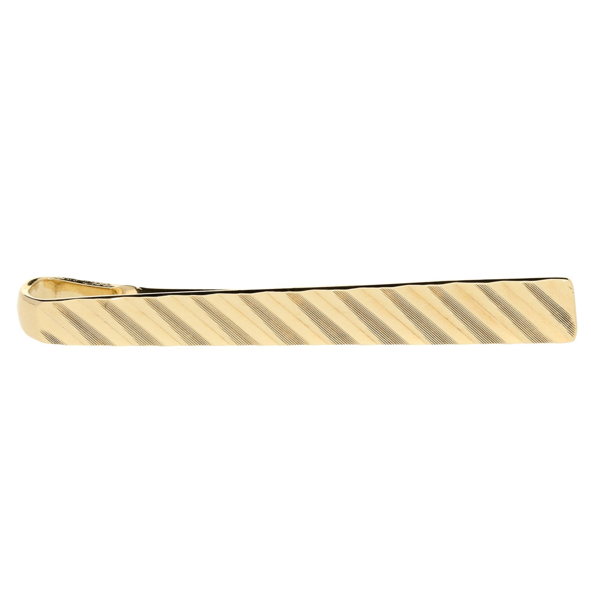 9ct Yellow Gold Tie Slide - 3.70g