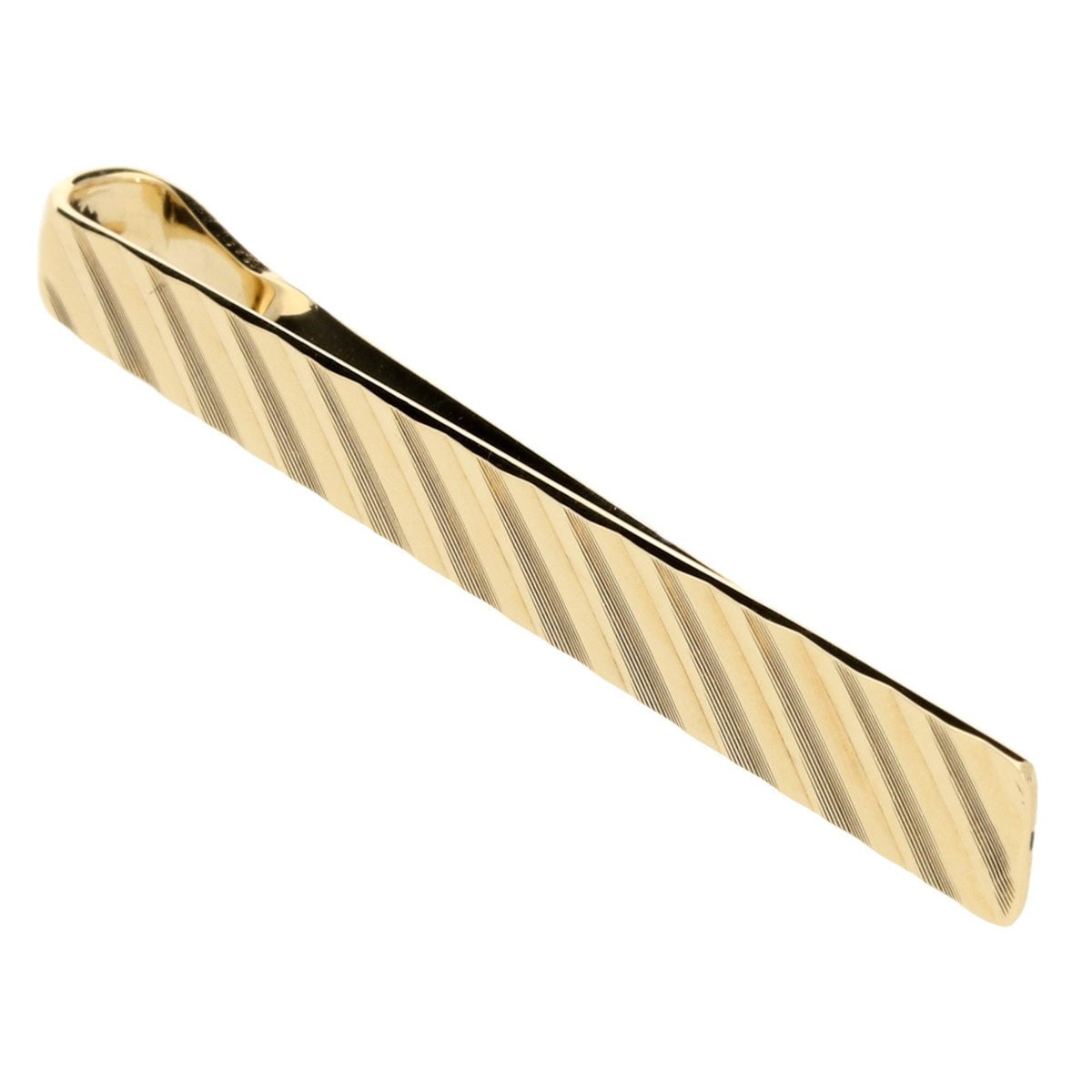 9ct Yellow Gold Tie Slide - 3.70g