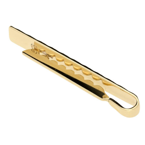 9ct Yellow Gold Tie Slide - 3.70g