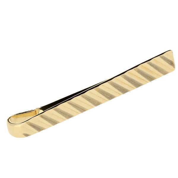 9ct Yellow Gold Tie Slide - 3.70g