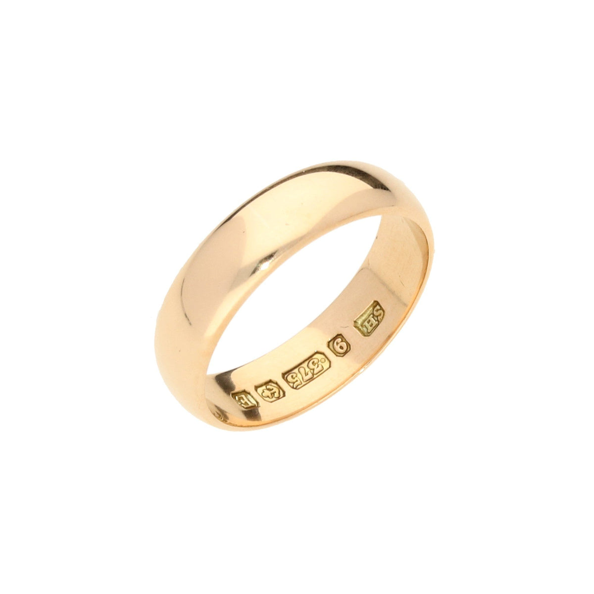 9ct Rose Gold Wedding Ring - 3.70g