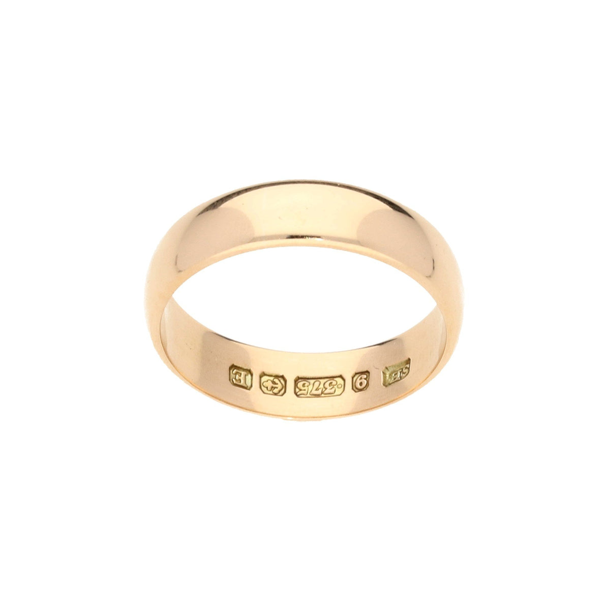 9ct Rose Gold Wedding Ring - 3.70g
