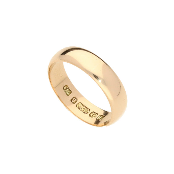 9ct Rose Gold Wedding Ring - 3.70g