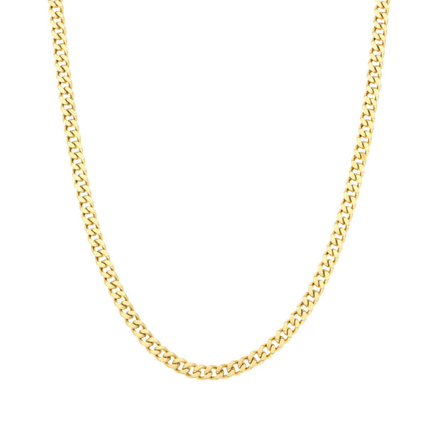 9ct Yellow Gold 18-Inch Curb Chain - 13.70g