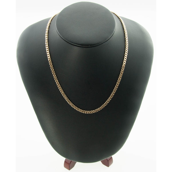 9ct Yellow Gold 18-Inch Curb Chain - 13.70g