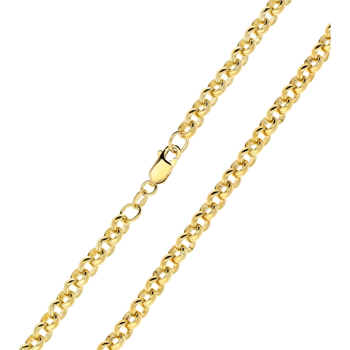9ct Yellow Gold Belcher Chain - 40.80g