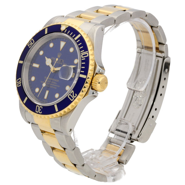 Submariner 16613 - Gents Watch - Blue Dial - 1999