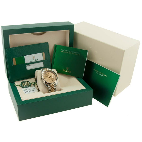 Datejust 126333 - Champagne Dial - 41mm -  Unworn 2018