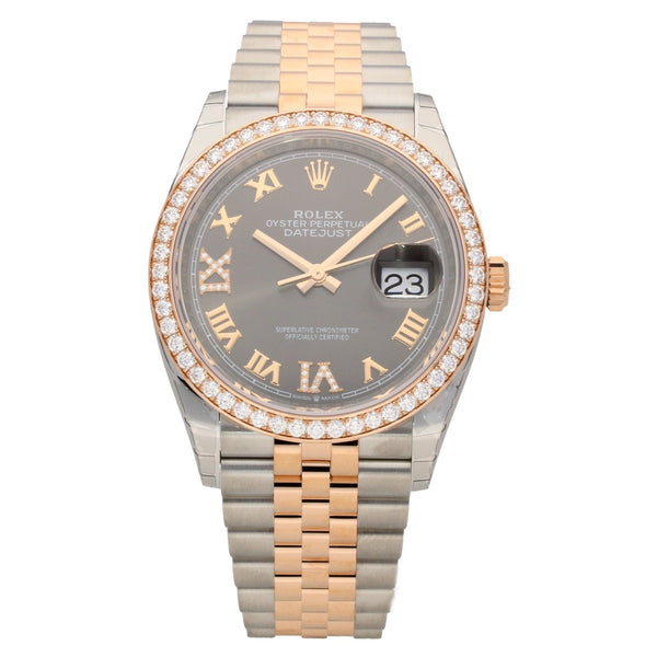 Datejust 126281RBR - Diamond Bezel & Dial - Unworn 2018
