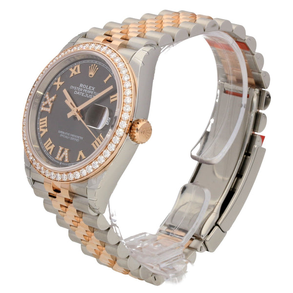 Datejust 126281RBR - Diamond Bezel & Dial - Unworn 2018