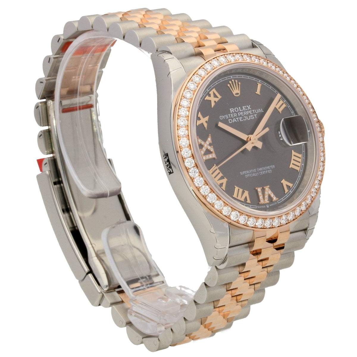 Datejust 126281RBR - Diamond Bezel & Dial - Unworn 2018
