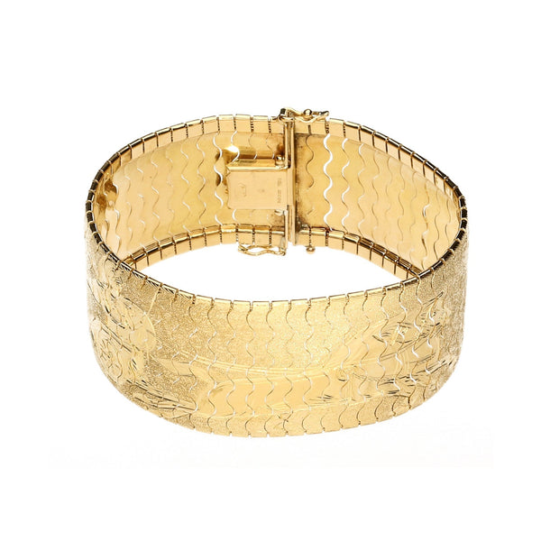 14ct Yellow Gold 'Greco' Bracelet - 46.50g