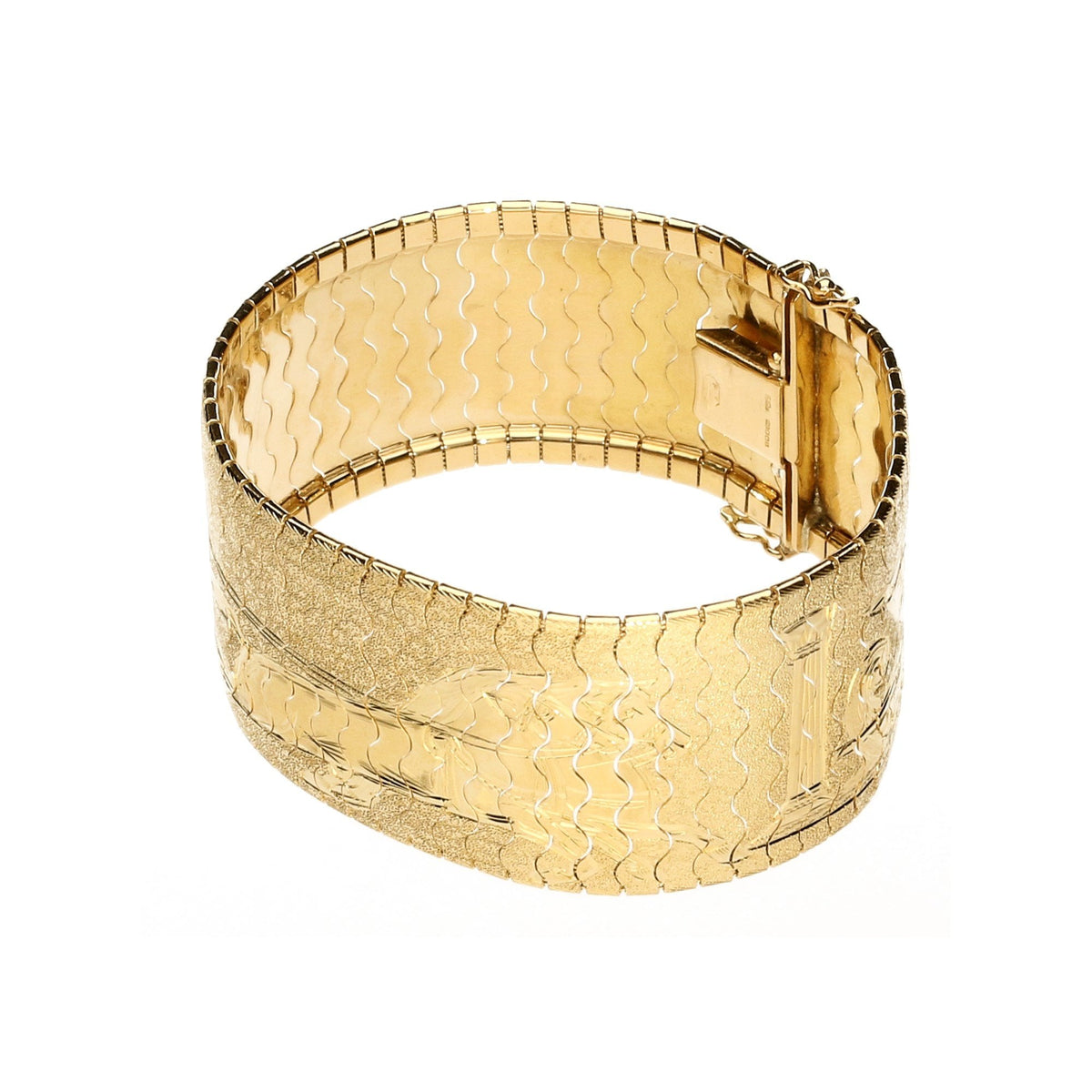 14ct Yellow Gold 'Greco' Bracelet - 46.50g