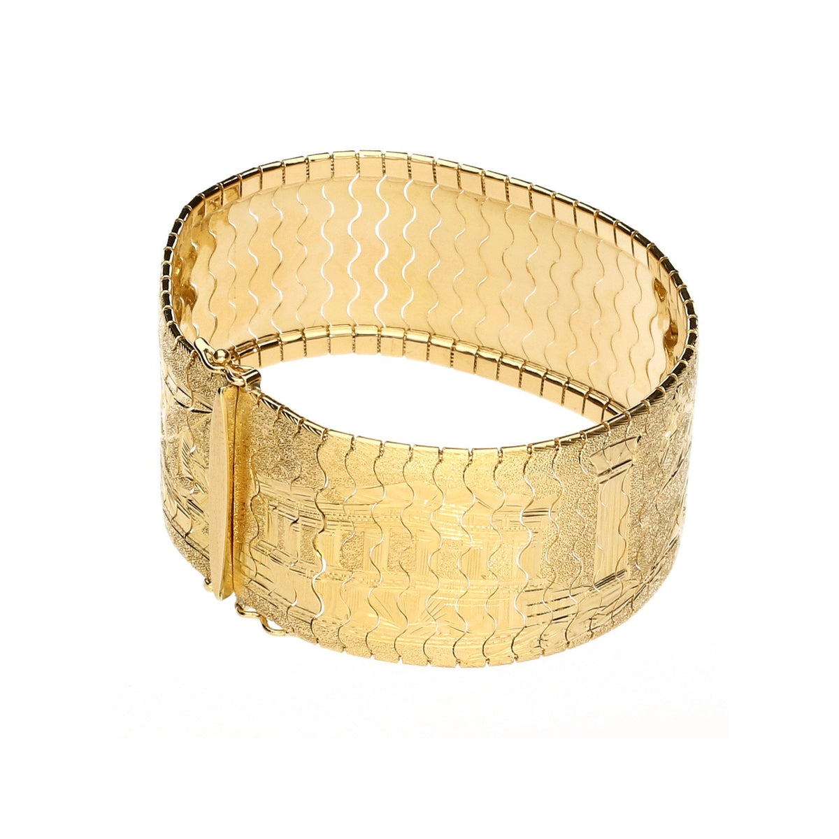 14ct Yellow Gold 'Greco' Bracelet - 46.50g