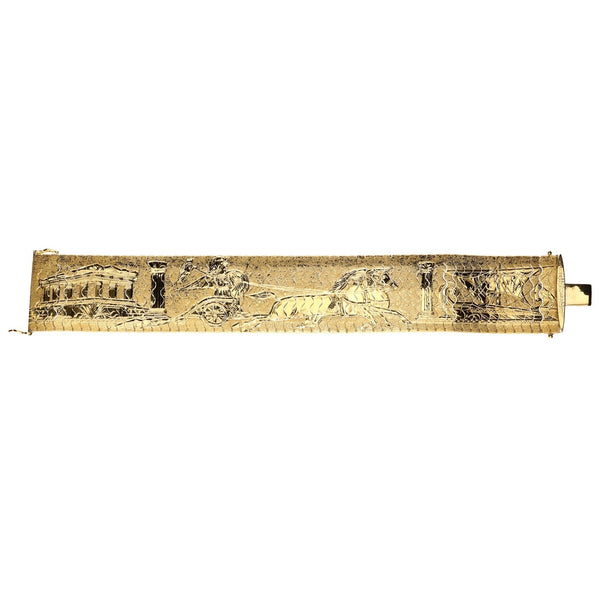 14ct Yellow Gold 'Greco' Bracelet - 46.50g