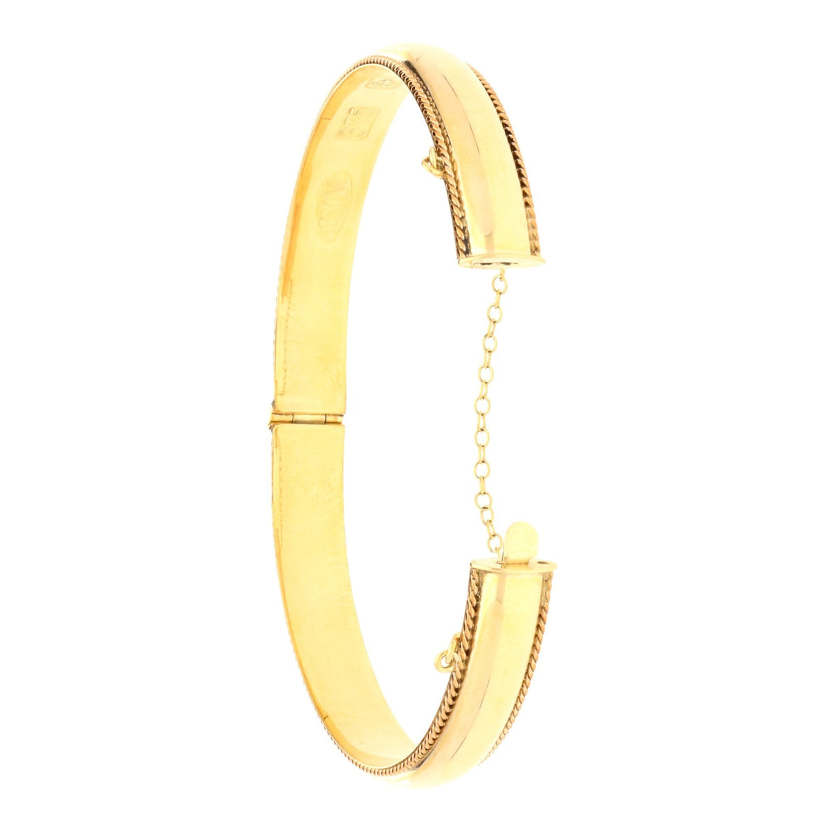 9ct Yellow Gold Bangle - 11.40g