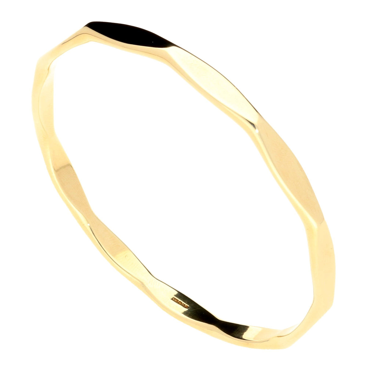 9ct Yellow Gold Slave Bangle - 26.90g