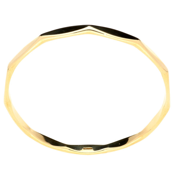 9ct Yellow Gold Slave Bangle - 26.90g