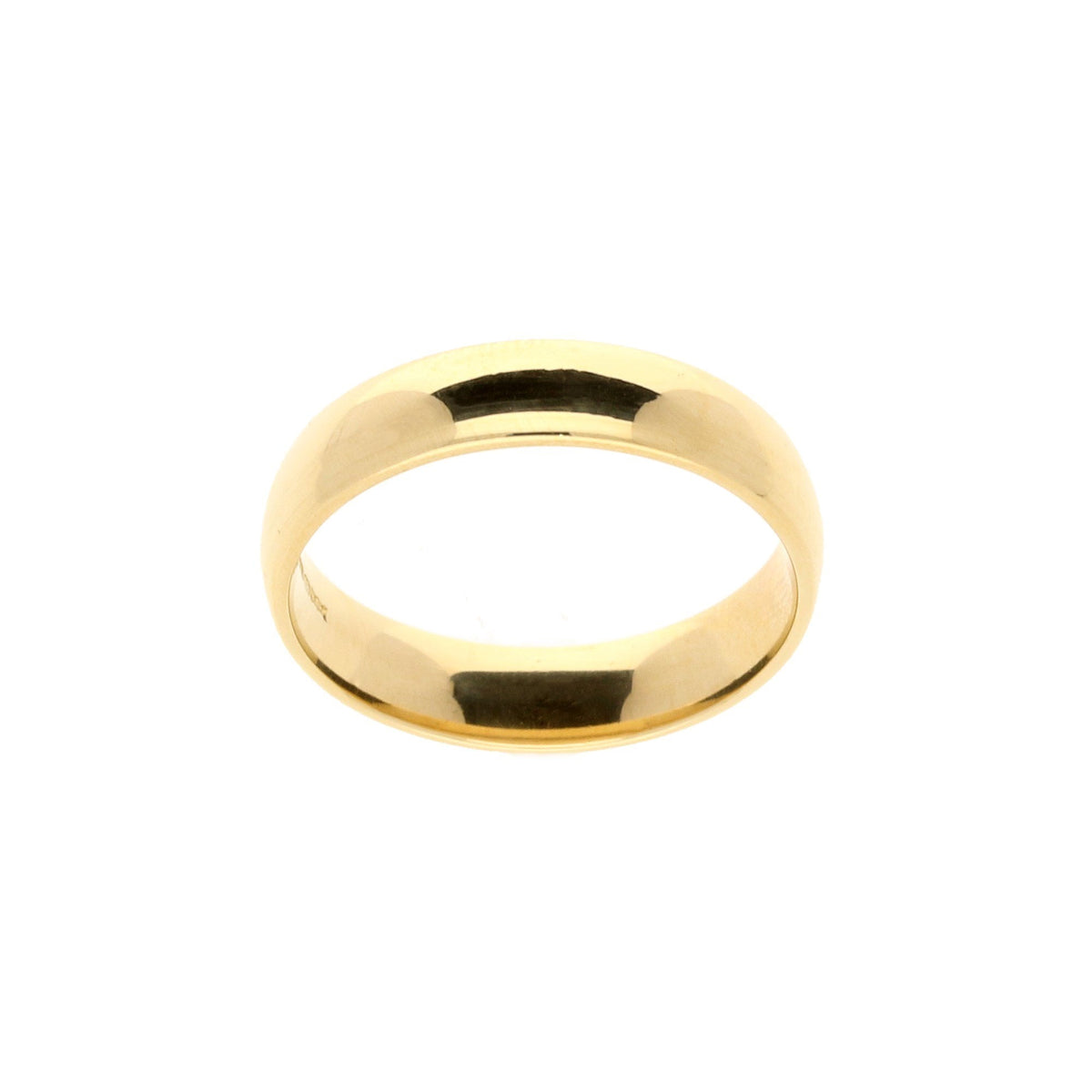 18ct Yellow Gold Wedding Ring - 5.40g