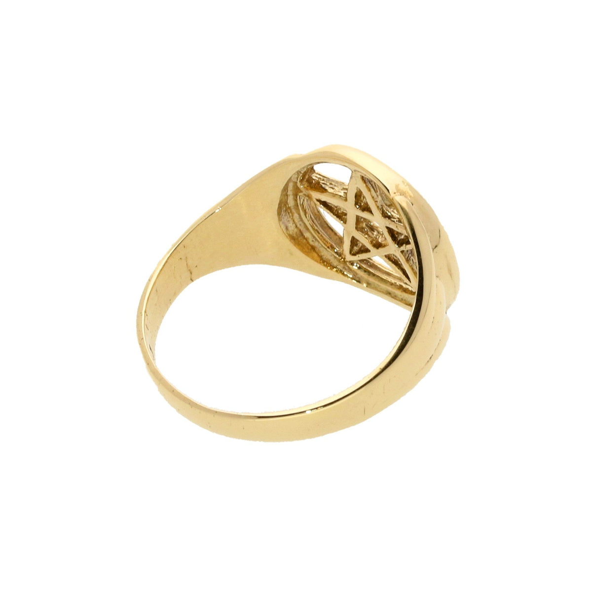 9ct Yellow Gold '5 Pointed-Star' Ring - 2.8g