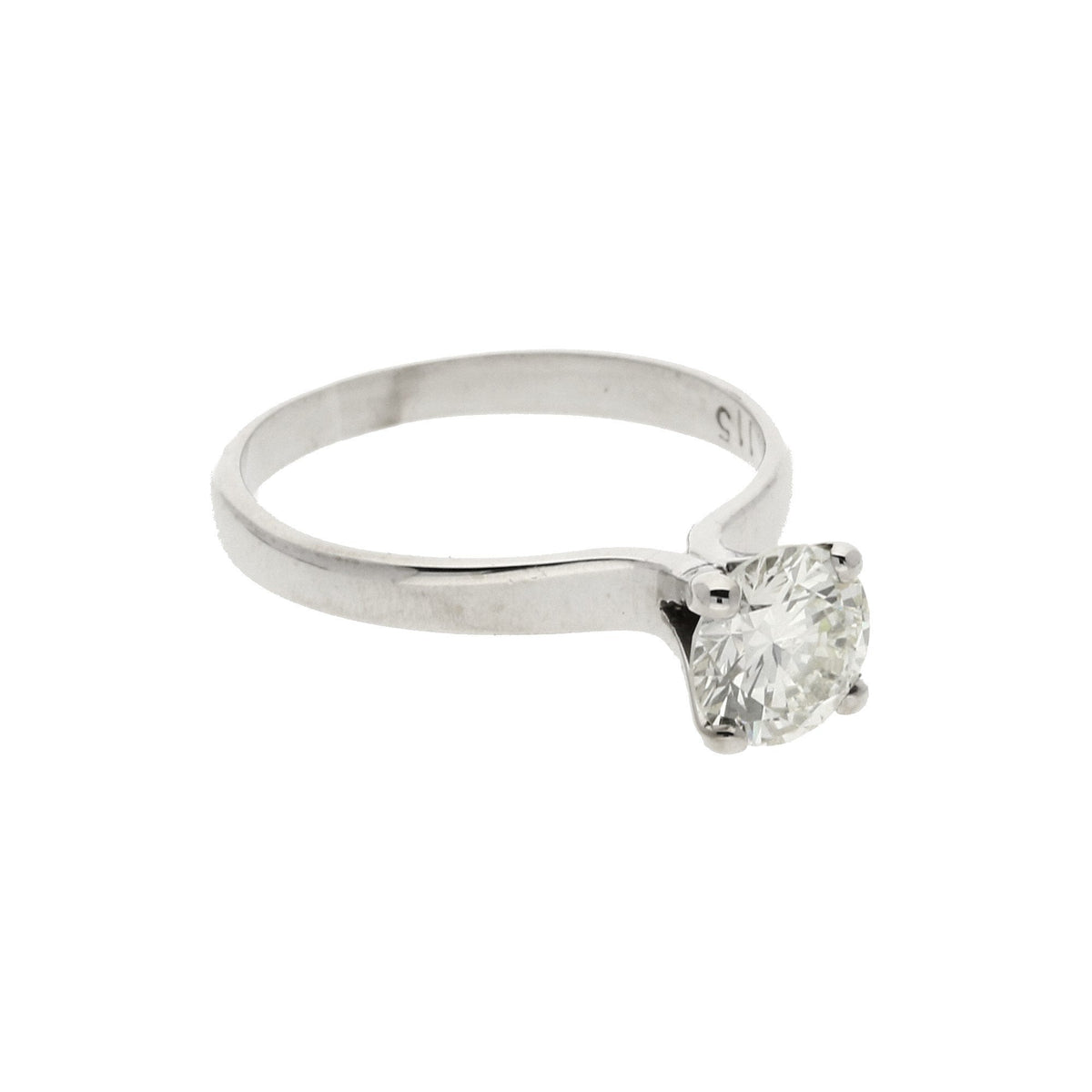 18ct White Gold Diamond Engagement Ring - 1.15ct