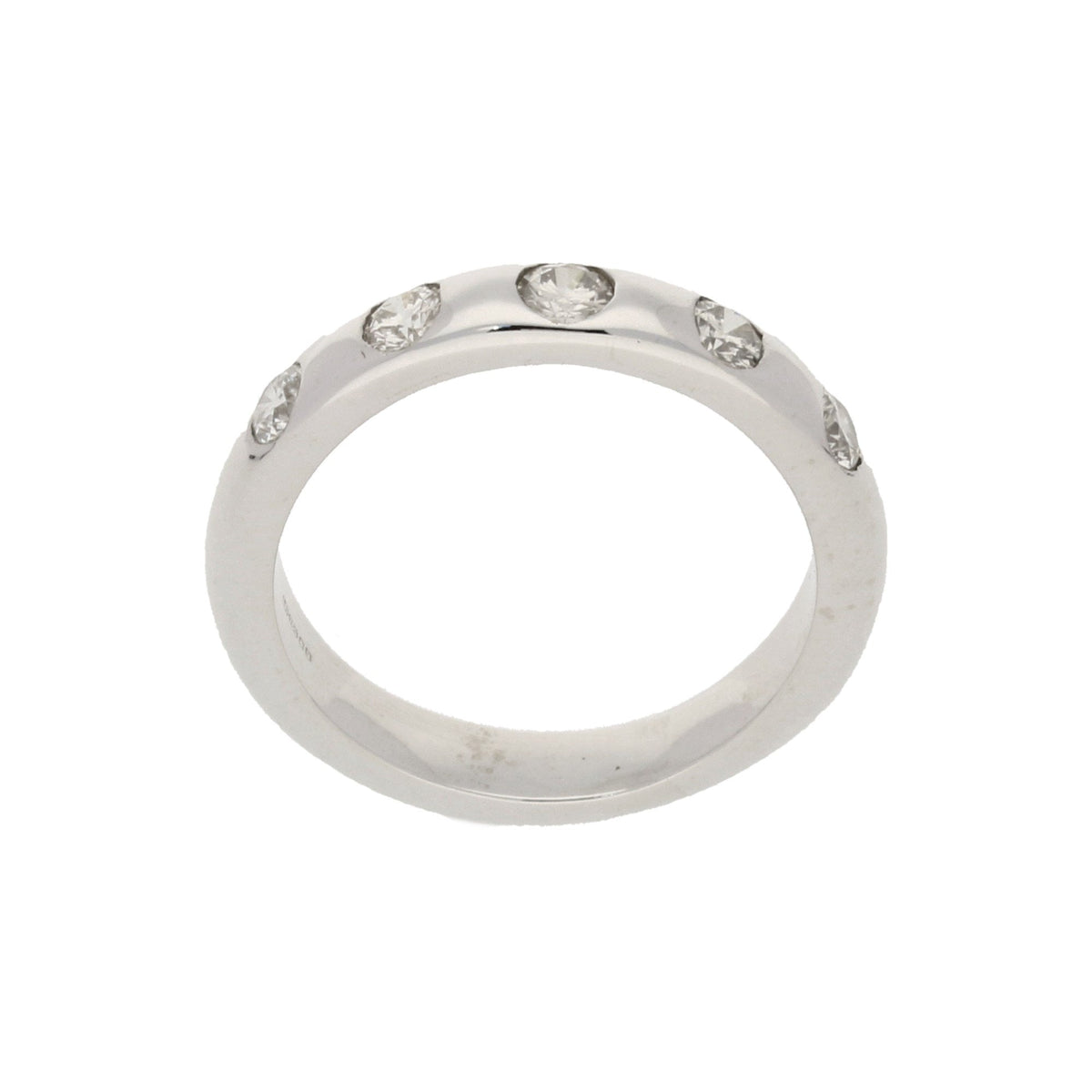 18ct White Gold Diamond Wedding Ring - 0.50ct