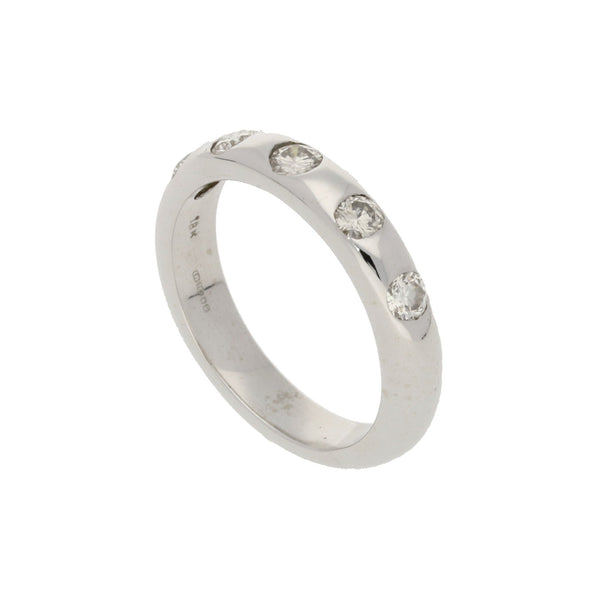 18ct White Gold Diamond Wedding Ring - 0.50ct