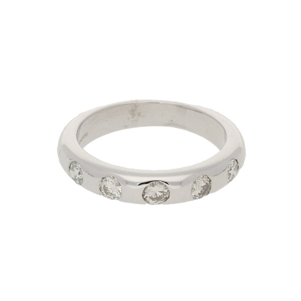 18ct White Gold Diamond Wedding Ring - 0.50ct