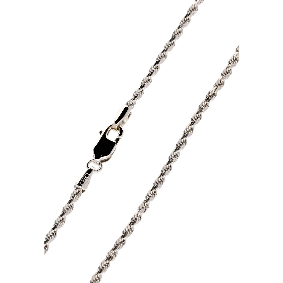 2.86ct Diamond White Gold Cross & Chain