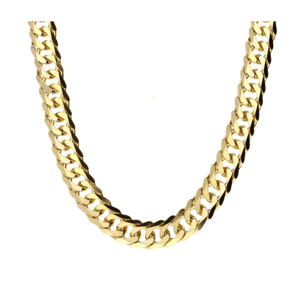 9ct Yellow Gold 'Double-Curb' Chain - 41.80g