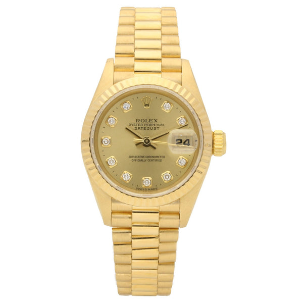Datejust 69178 - Champagne Diamond Dial - 1995