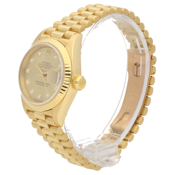 Datejust 69178 - Champagne Diamond Dial - 1995