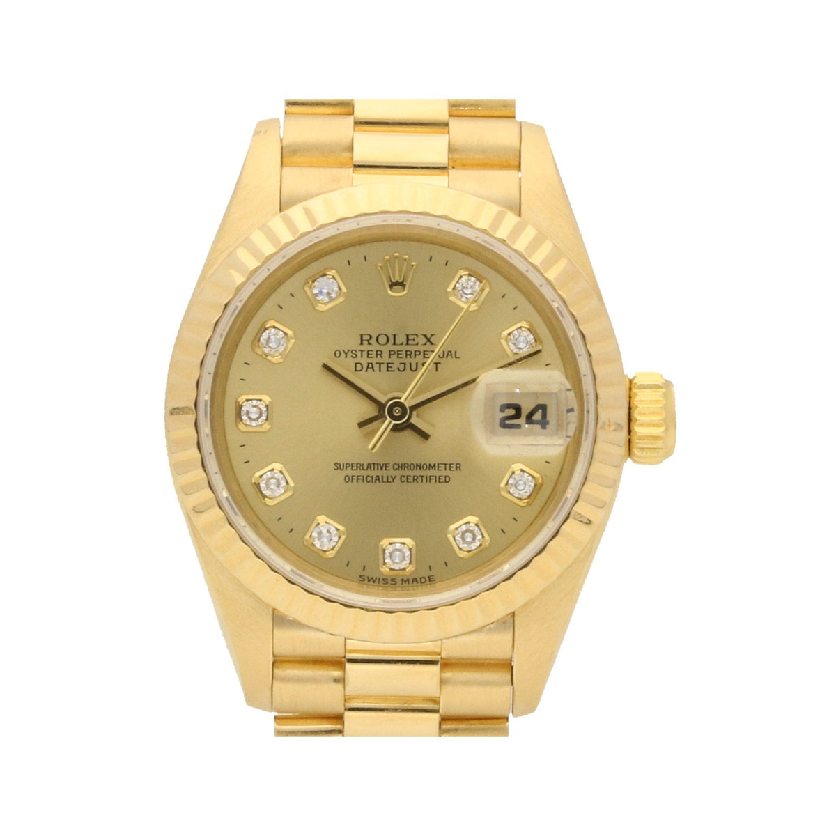 Datejust 69178 - Champagne Diamond Dial - 1995