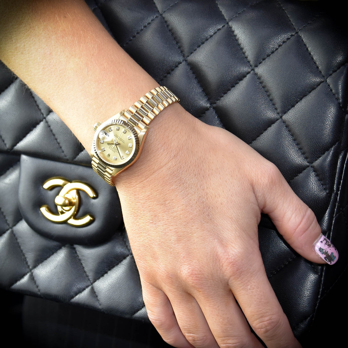 Datejust 69178 - Champagne Diamond Dial - 1995