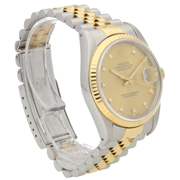 Datejust 16233 - Gents Watch – Diamond Dial - 1991