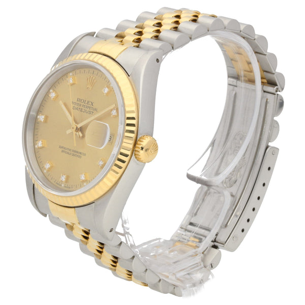 Datejust 16233 - Gents Watch – Diamond Dial - 1991