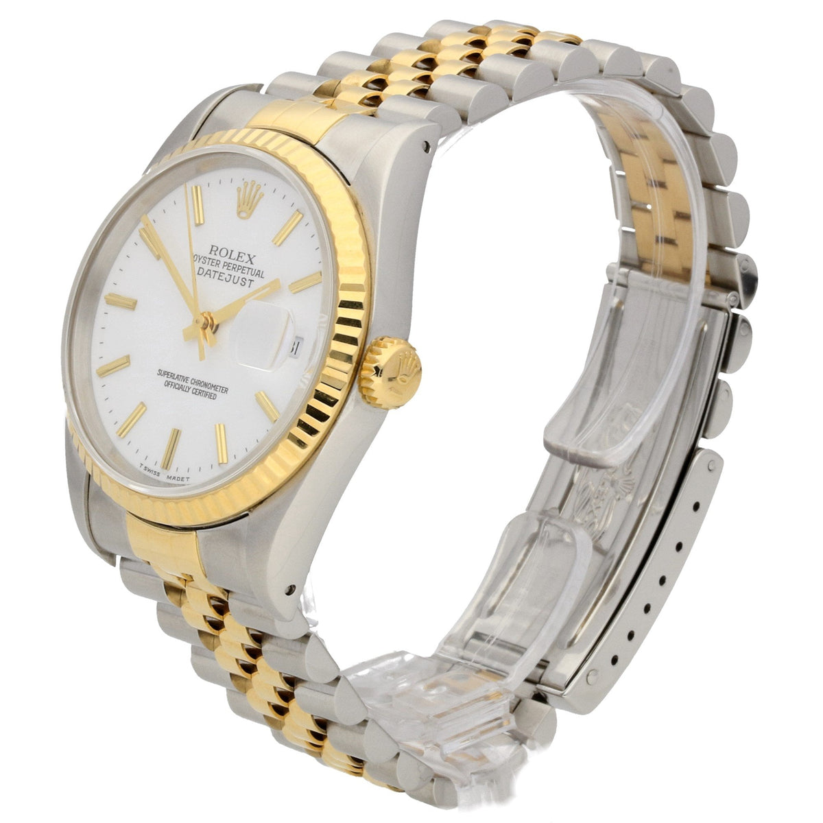 Datejust 16233 - White Baton Dial - 1992