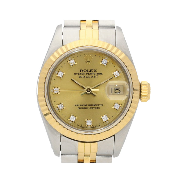 Datejust 69173 - Ladies Watch - Diamond Dial - 1990