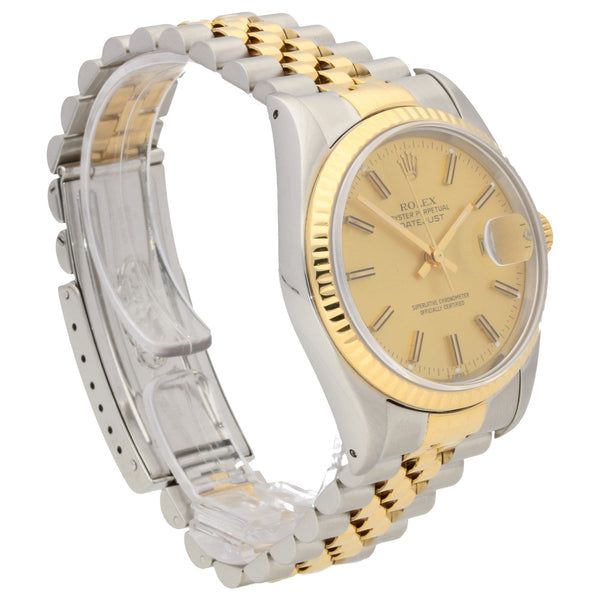 Datejust 16233 - Gents Watch - Champagne Dial - 1992
