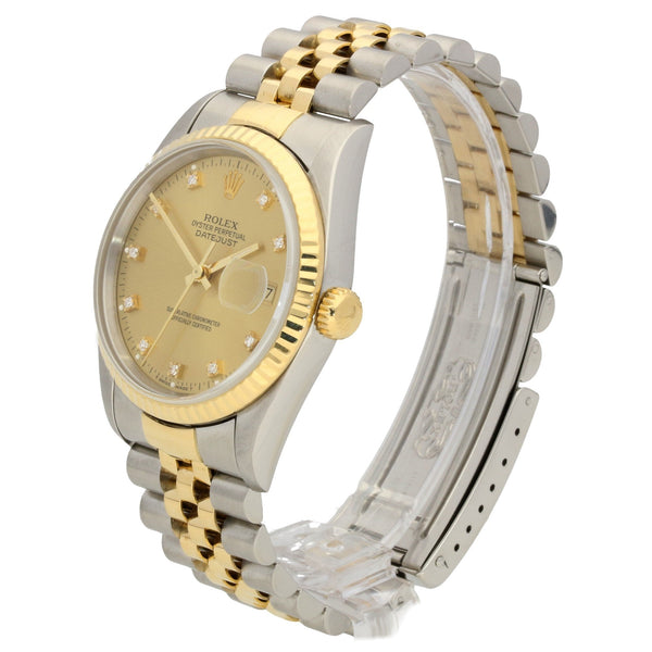 Datejust 16233 - Gents Watch – Champagne Dial - 1993