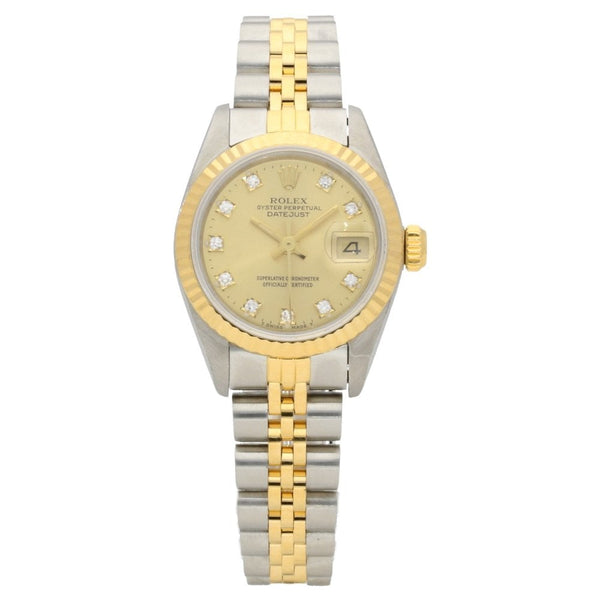 Datejust 69173 - Champagne Diamond Dial - 1990