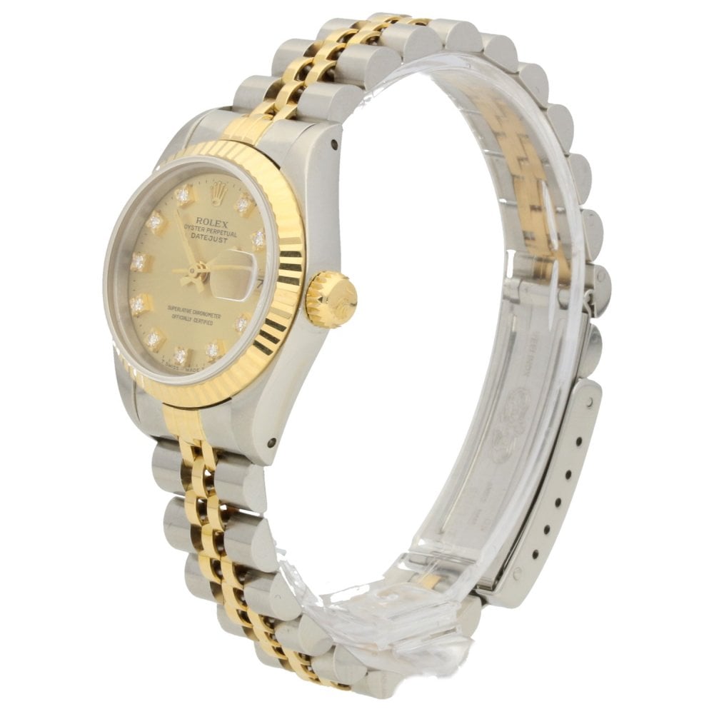 Datejust 69173 - Champagne Diamond Dial - 1990