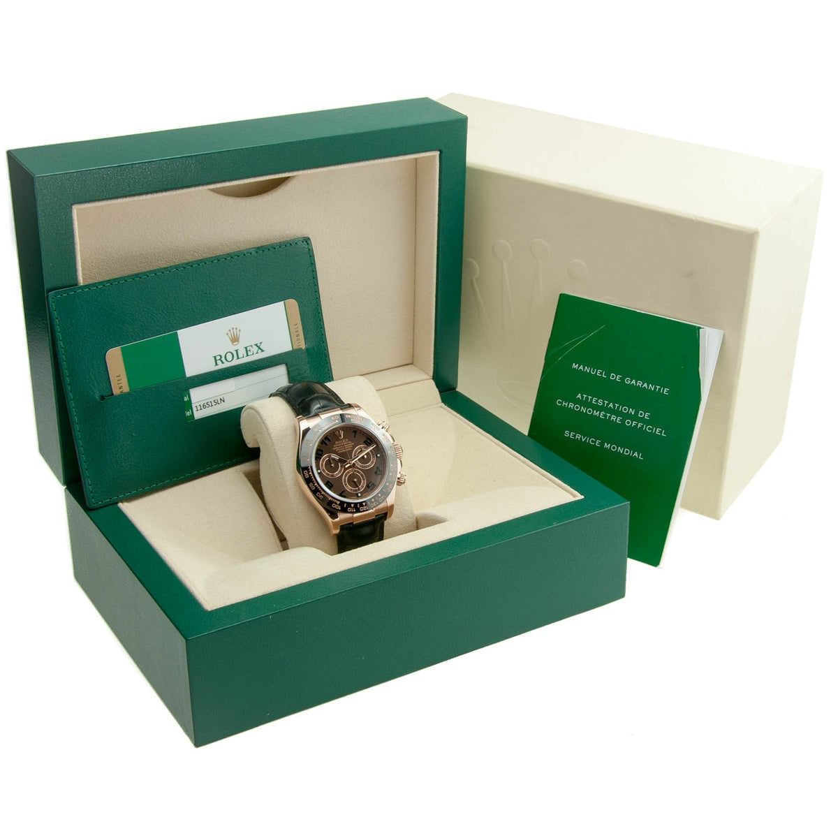 Cosmograph Daytona 116515LN - Chocolate Dial - 2015