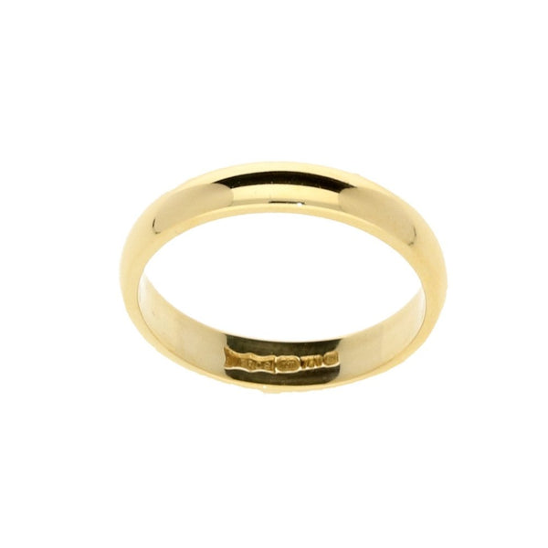 18ct Yellow Gold 3mm Wedding Ring - 2.6g