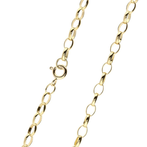 9ct Yellow Gold 28-Inch Belcher Chain - 13.2g