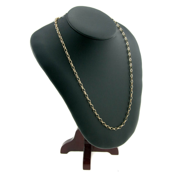 9ct Yellow Gold 28-Inch Belcher Chain - 13.2g