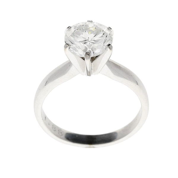 18ct Six Claw White Gold Engagement Ring - 1.88ct
