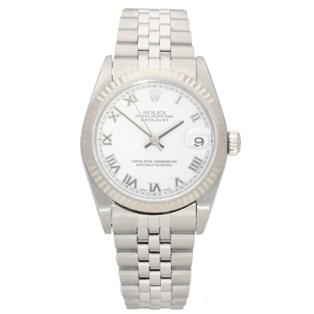 Datejust 78274 – Midsize 31mm Watch - White Dial - 2002