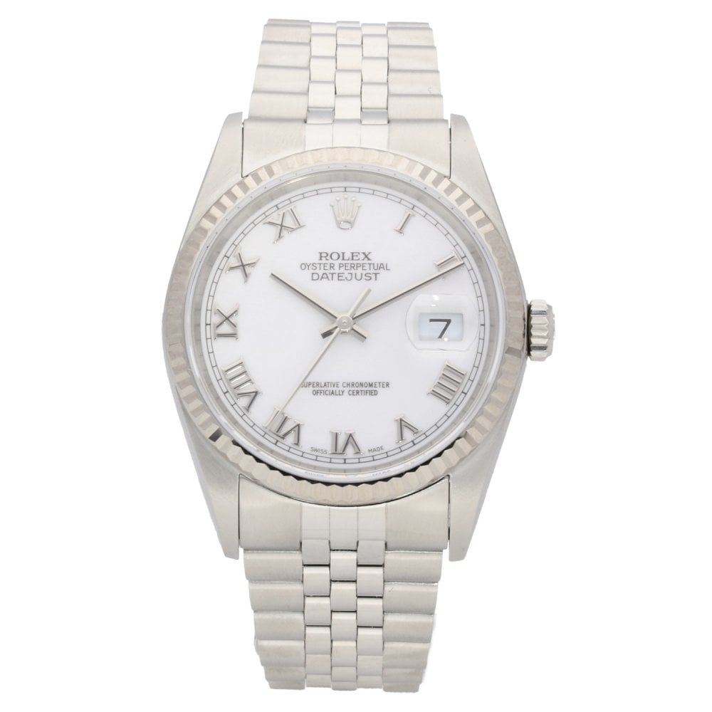 Datejust 16234 - Gents Watch - White Dial - 2000